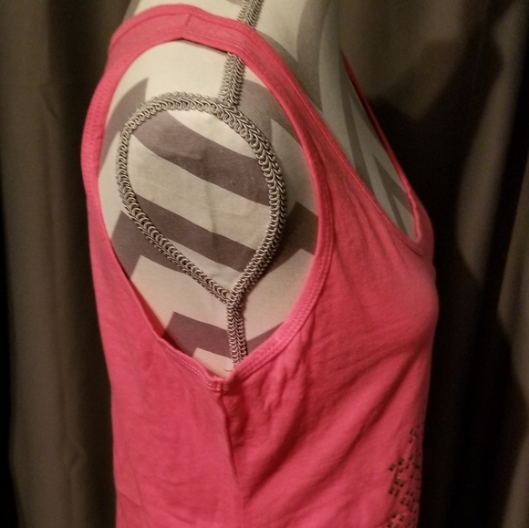 NWT BIT & BRIDAL TANK TOP WITH BLING & FRINGE. REALLY CUTE. - Picture 7 of 9